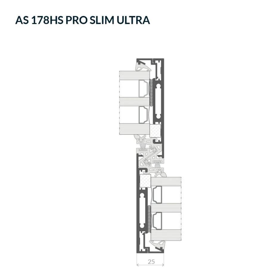 Słupek środkowy – wersja podstawowa