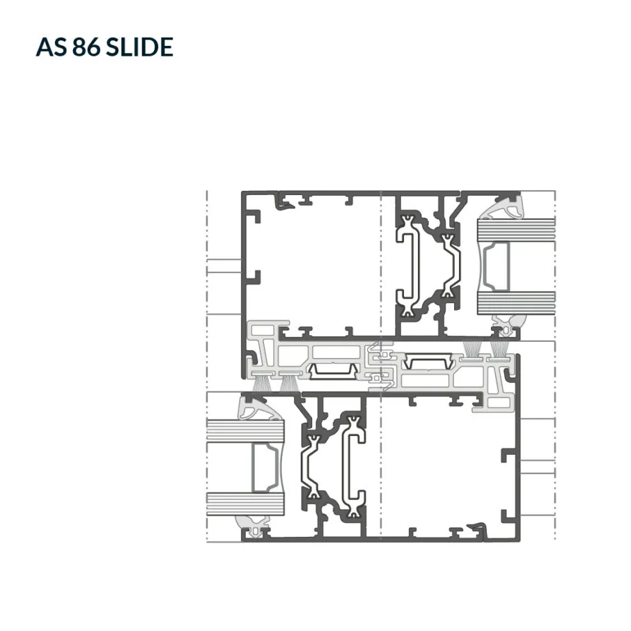 Przekrój przez słupek